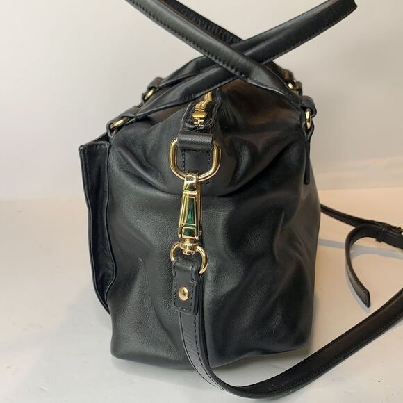 Kate Spade Hampton Rd Janie leather black shoulder - Picture 5 of 13